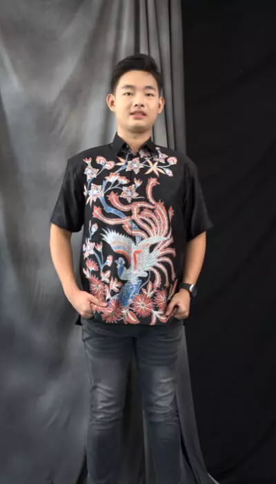 kemeja batik pria lengan pendek