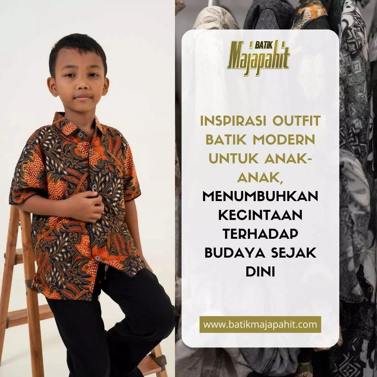Inspirasi Outfit Batik Modern untuk Anak-Anak, Menumbuhkan Kecintaan Terhadap Budaya Sejak Dini