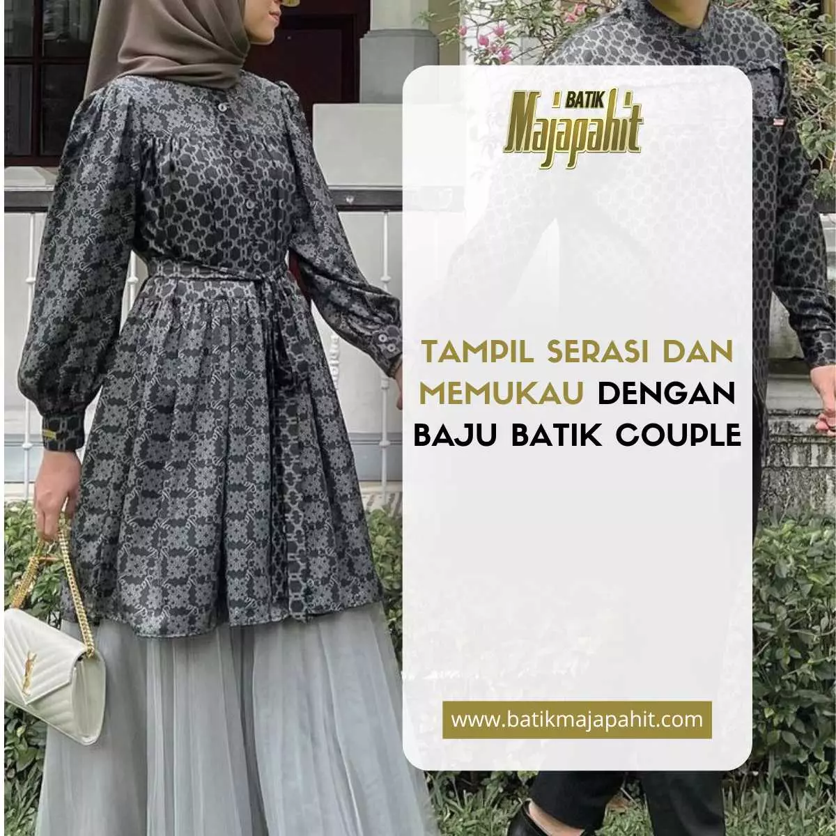 Tampil Serasi dan Memukau dengan Baju Batik Couple