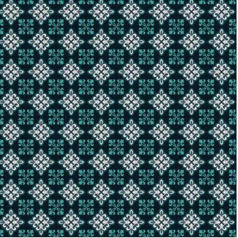 Motif Geometris dan Abstrak