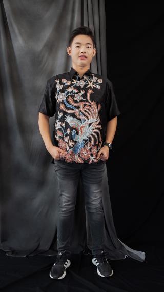 Jas Batik Dewasa Majapahit Lengan Pendek Furing Dormill 8122